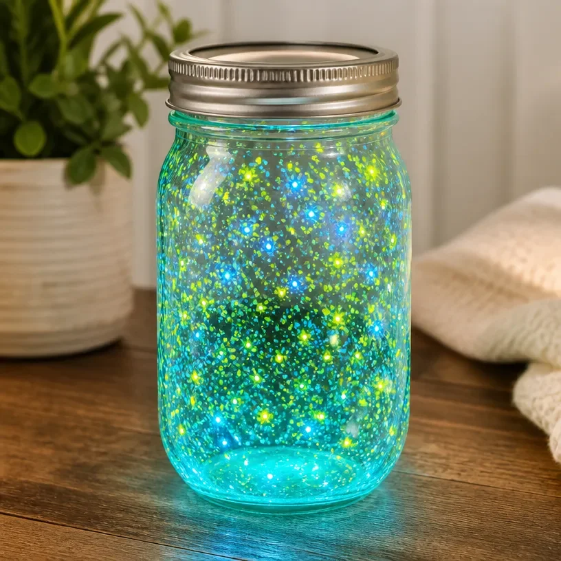 DIY firefly-inspired mason jar lanterns for beautiful home decor