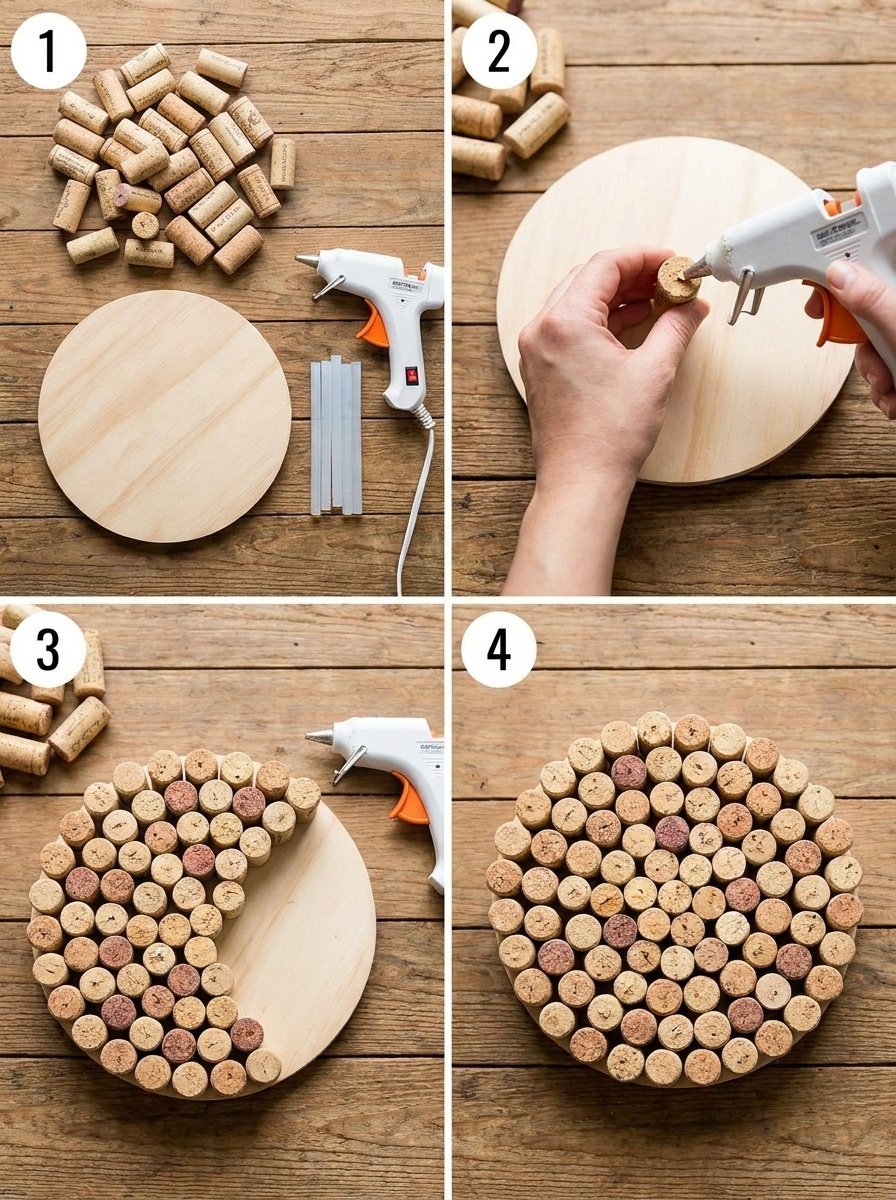 DIY Wine Cork Trivet