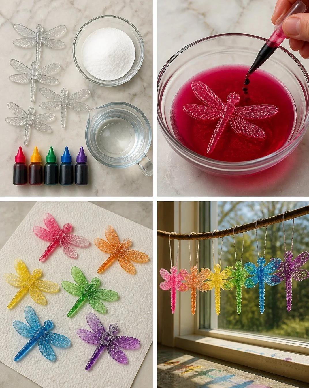 From Budget Dragonflies to Colorful Crystal Suncatchers