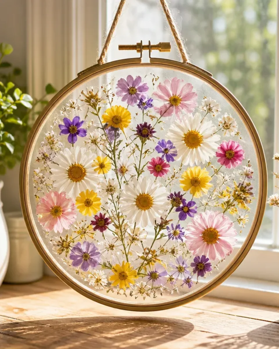 Kitchen Table Suncatcher: Quick, Easy Sunshine
