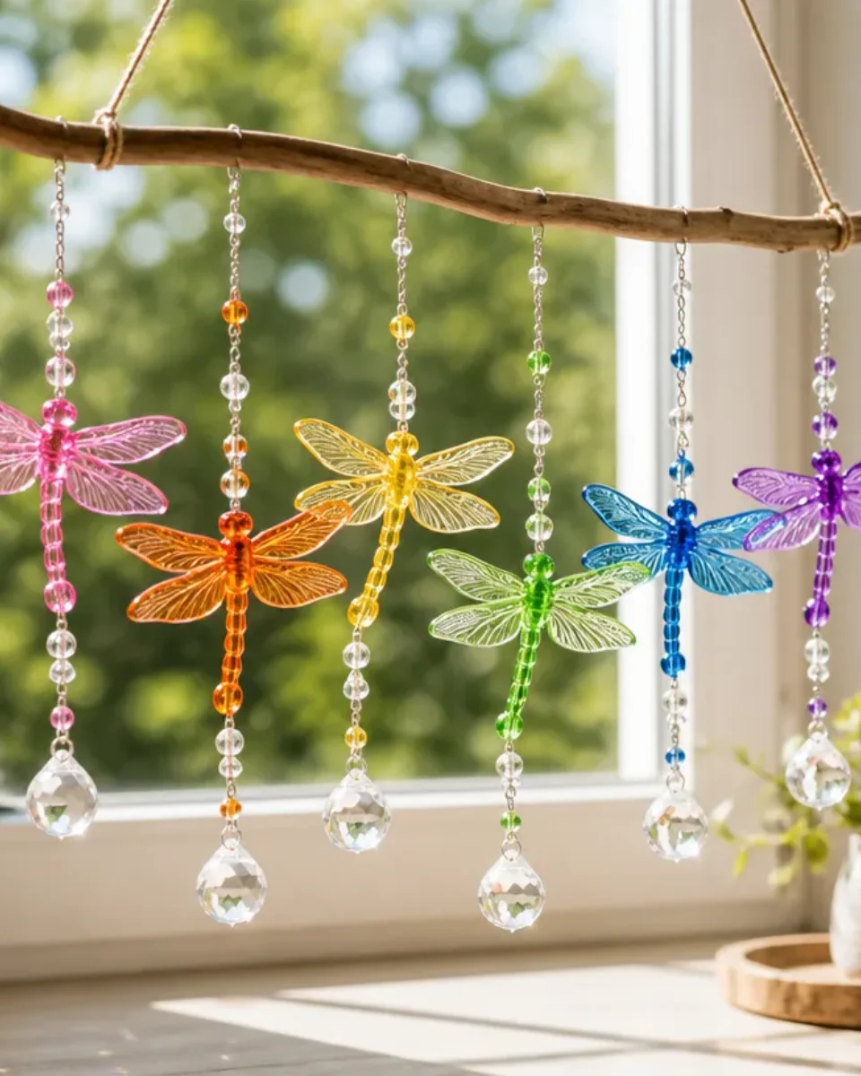 From Budget Dragonflies to Colorful Crystal Suncatchers